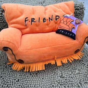 Central Perk Friends Scentsy Buddy Couch Pillow Orange With Coffee Scentsy Pack
